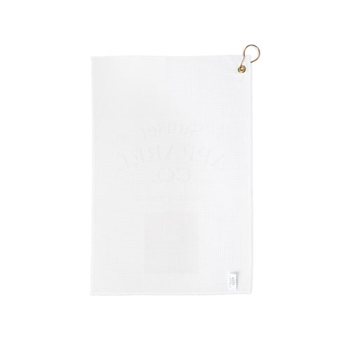 Sunset Apparel Golf Towel — Vintage Sunset Golfer Design